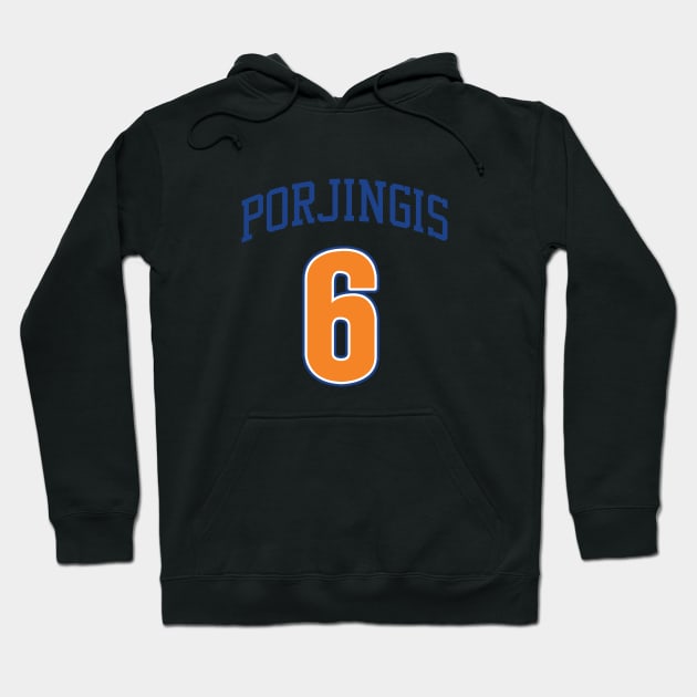 Kristaps Porzingis Boston Celtics Hoodie by Cabello's